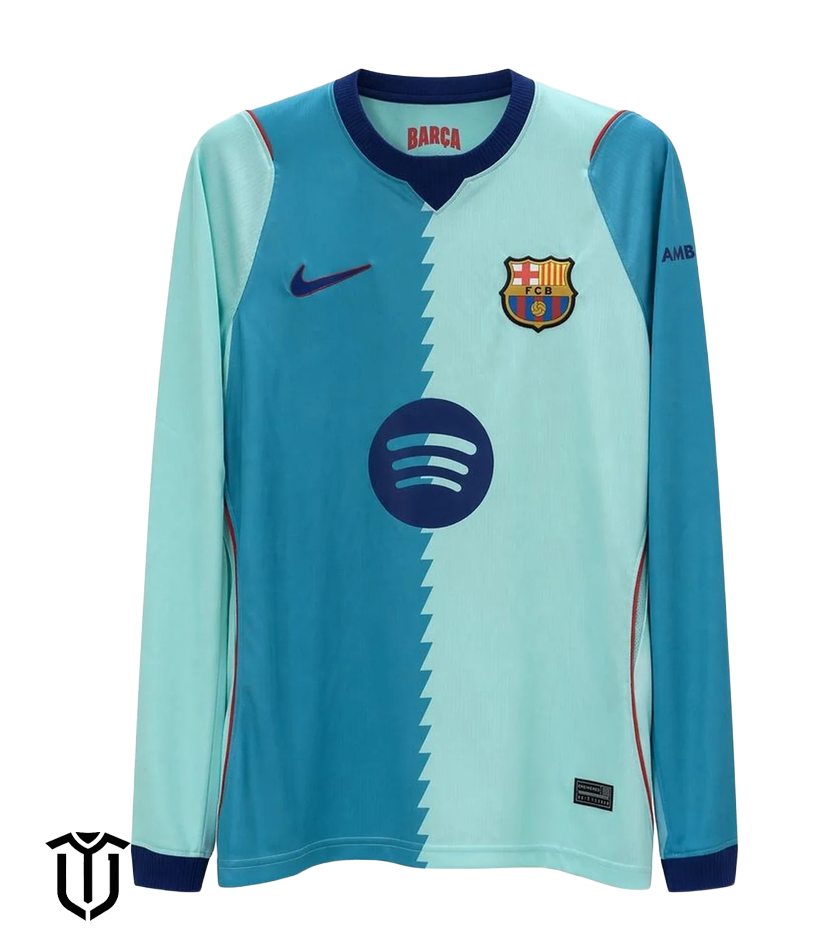 Barcelona Tercera manga larga 26/27