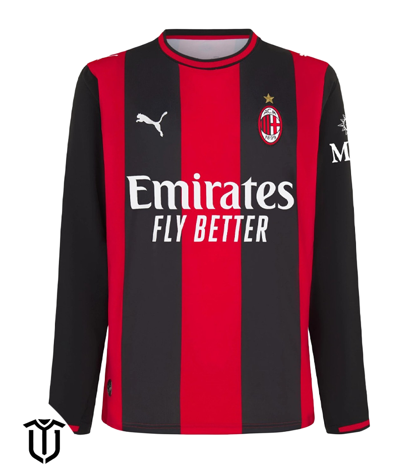 Ac Milan Local manga larga 26/27