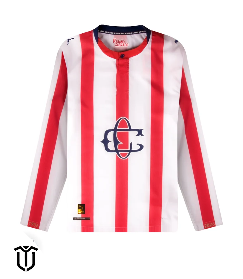 Chivas 120 aniversario manga larga